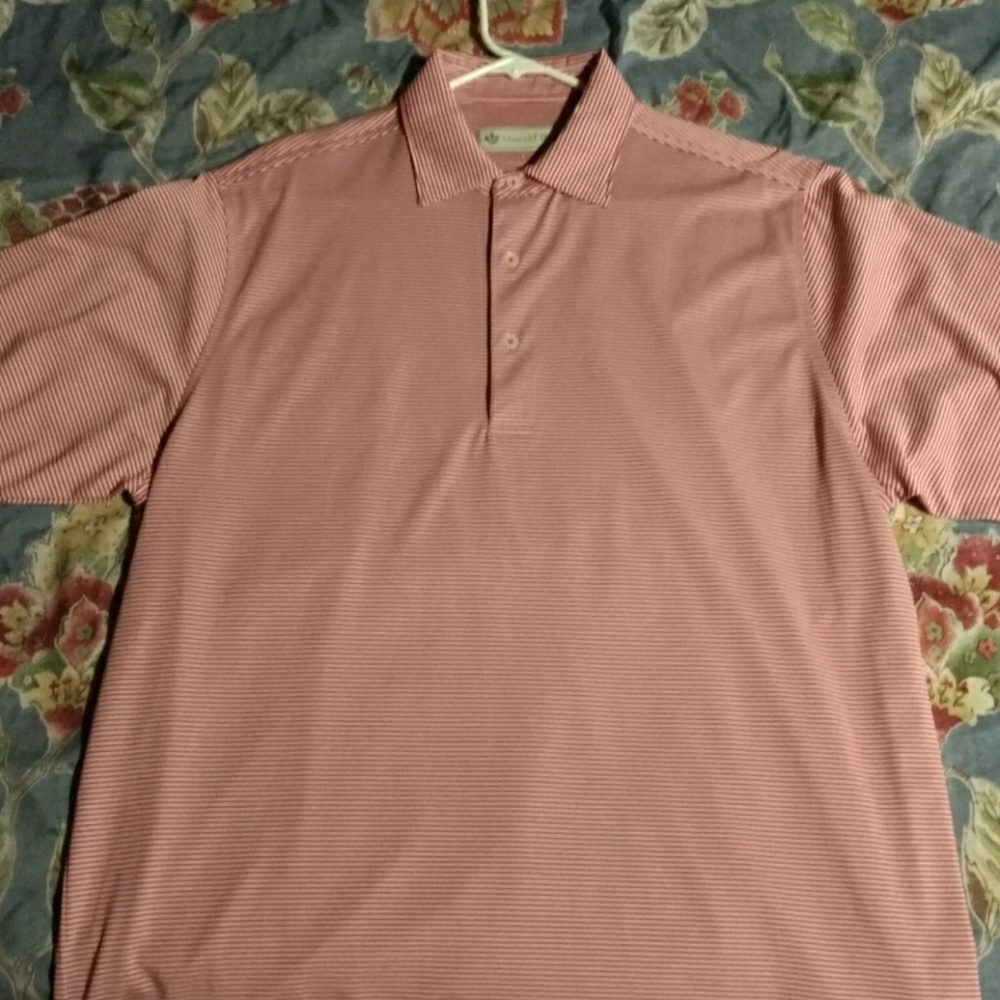 Donald Ross Mens Large golf shirt